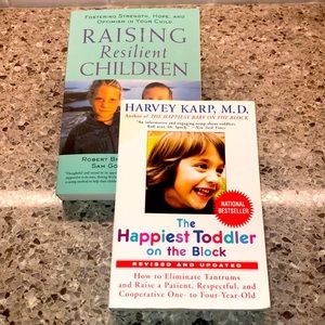 Raising Resilient Children by Brooks and Goldstein AND Happiest Toddler by Karp